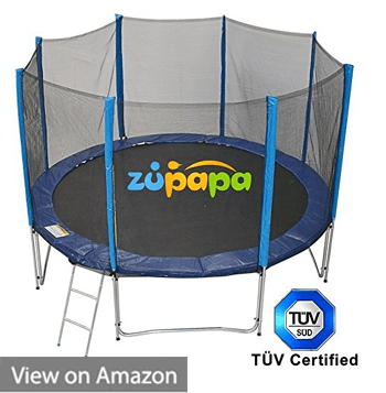 Zupapa 15 14 12 Ft TUV Approved Trampoline