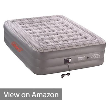 Coleman Premium Double High SupportRest Airbed w/Built in Pump