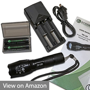 EcoGear FX Tactical Flashlight TK120