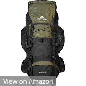 TETON Sports Scout 3400 Internal Frame Backpack