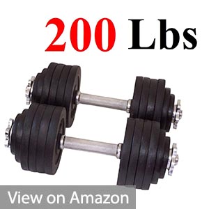 One Pair of Adjustable Dumbbells Kits