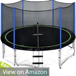 Zupapa 15 14 12 Ft Trampoline