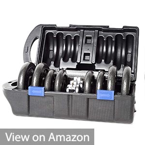 CAP Barbell RSWB-40TP 40 lb. Dumbbell Set