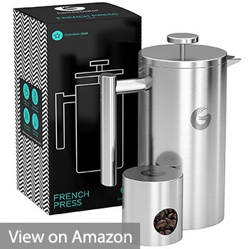 Large French Press Coffee Maker