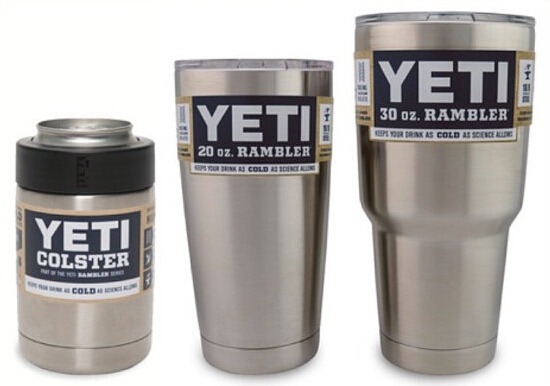 Yeti Tumbler Size Chart