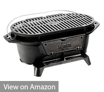 Lodge L410 Pre-Seasoned Sportsman's Charcoal Grill