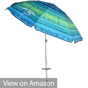 Tommy Bahama 7ft. Vented Fiberglass Beach Umbrella