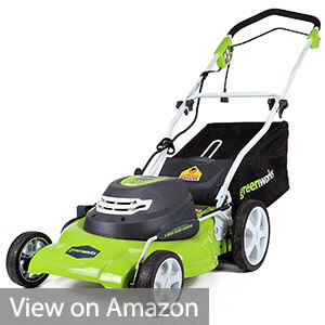 Greenworks 25022 20-Inch Corded Lawn Mower