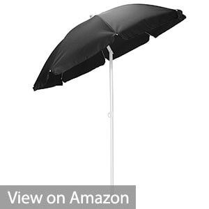 Picnic Time Outdoor Canopy Sunshade Umbrella 5.5'