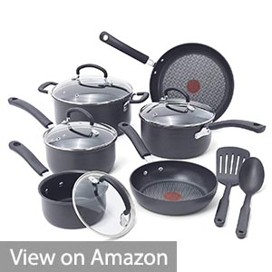 T-fal E765SC Cookware Set