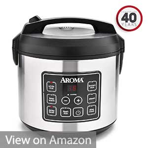 Aroma Housewares 20 Cup Cooked Digital Rice Cooker