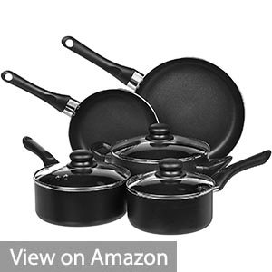 AmazonBasics 8-Piece Cookware Set