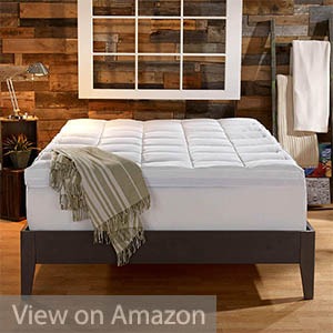 Sleep Innovations Dual Layer 4-inch Mattress Topper