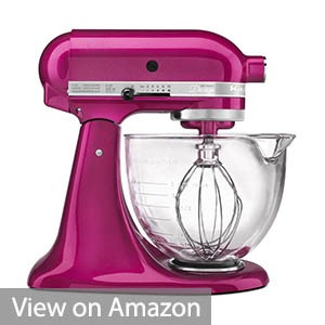 KitchenAid KSM155GBRI 5 Qt. Artisan Design Series with Glass Bowl