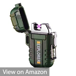 lcfun Waterproof Lighter Outdoor Windproof Lighter