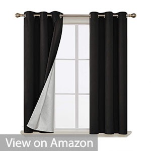 Deconovo Grommet Top Blackout Curtains