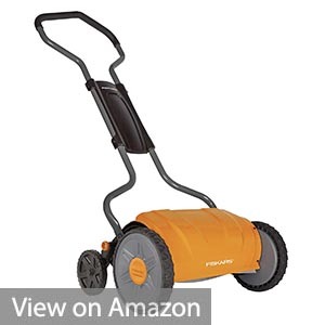 Fiskars 17 Inch Staysharp Push Reel Lawn Mower