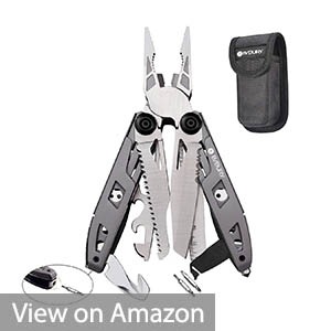 Titanium 18-in-1 Multi-Purpose Pocket Knife Pliers Kit