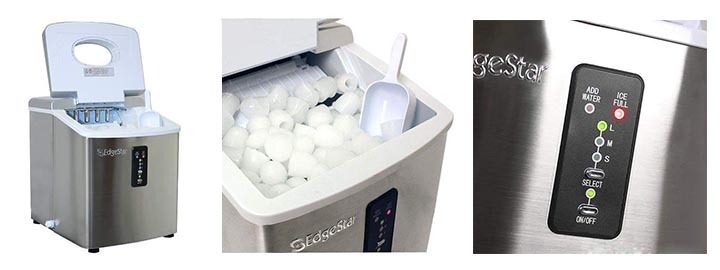 Deatails of Edgestar IP210SS1 Portable Countertop Ice Maker