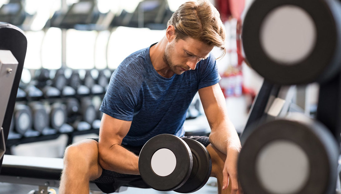 important advantages of home dumbbell workout