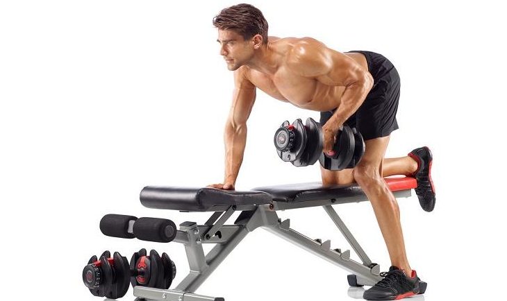 Bayou Fitness Pair of Adjustable Dumbbells