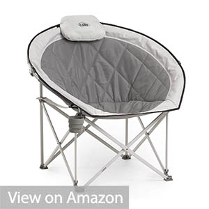 Core Equipment Padded Moon Round Saucer Chair