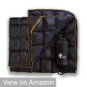 PUFFER WOLF | Extra Large Double Insulated Outdoor Camping Blanket