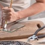 cutting glass