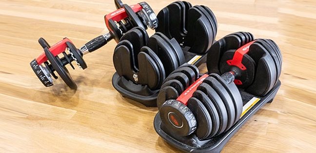 bowflex 552 adjustable dumbbells