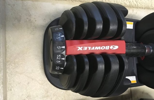Bowflex SelectTech 552 adjustable dumbbells