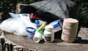 first aid box