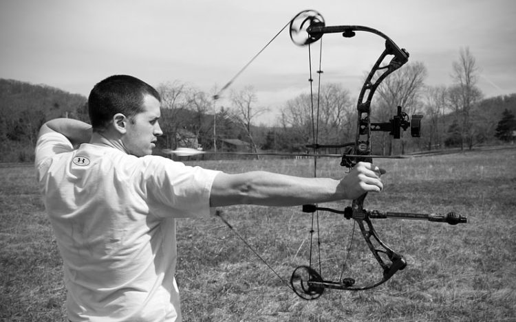 shooting-with-stabilizer-bw