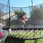 springless trampoline