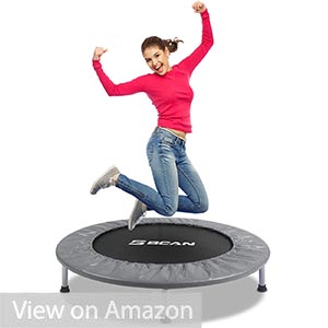 Bcan 38 Inch Foldable Mini Trampoline
