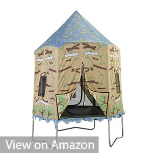 JumpKing 10ft Tree House Print Trampoline Tent