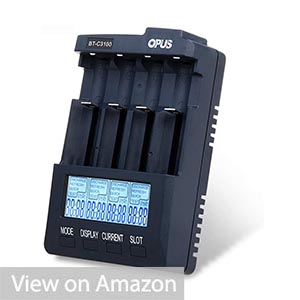 Opus BT C3100 LCD Battery Charger