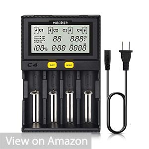 Miboxer C4-12 18650 Battery Charger