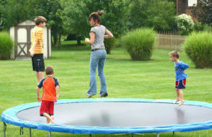 buy a trampoline for your kids