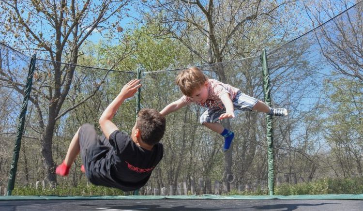 trampoline- game Musical Bounce