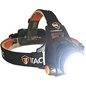 TAC HL 1200 Tactical Headlamp Flashlight