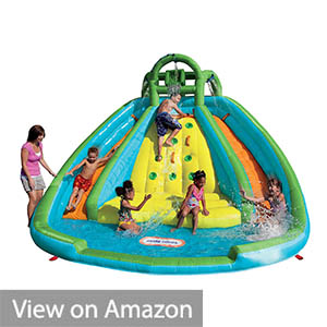 Little Tikes Rocky Mountain River Race Inflatable Slide Bouncer