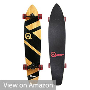 Quest super cruiser artisan bamboo longboard
