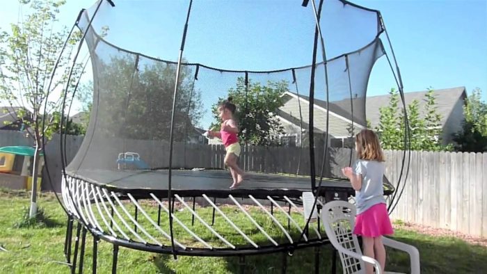 Springfree trampoline